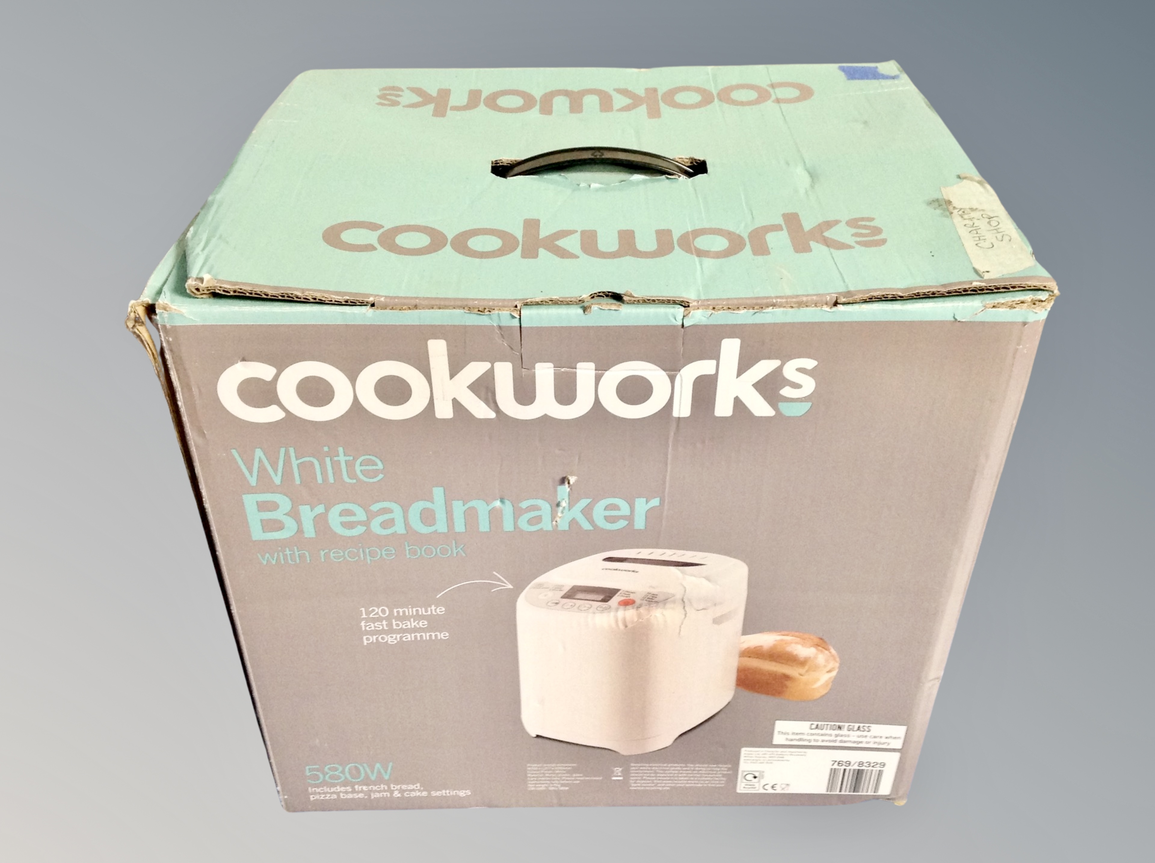 A Cookworks bread maker in box