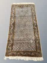 A Ghom rug, central Iran,