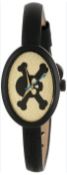 Lady's Vivienne Westwood 'Medallion' watch. Model: VV056BKBKNC. Battery fitted. (AF).