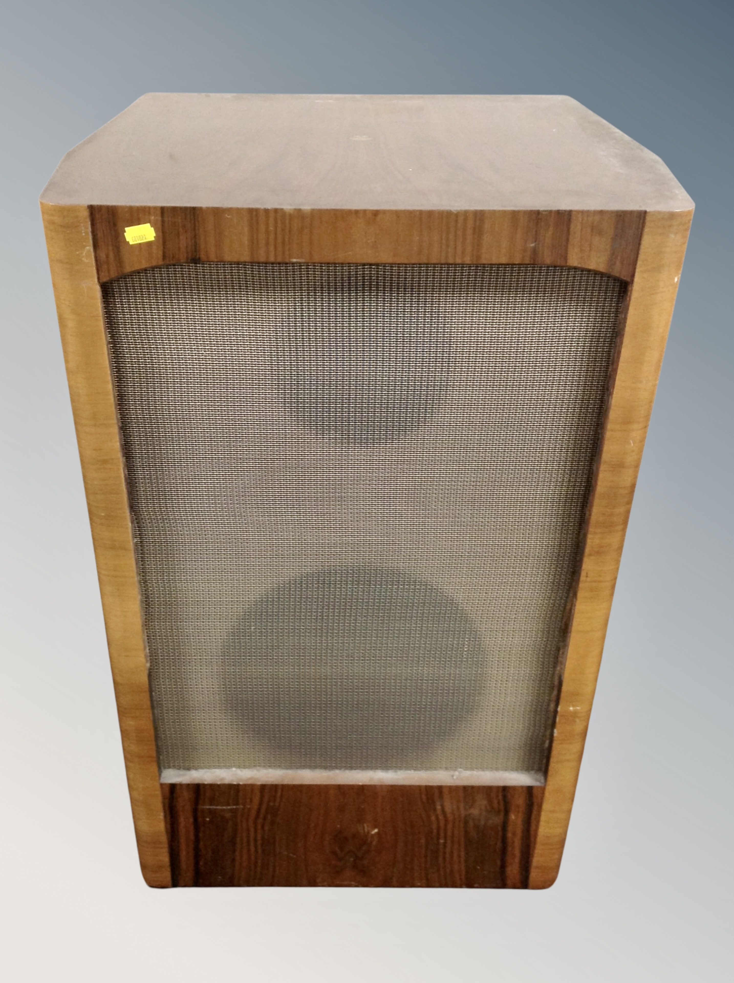A vintage Regentone walnut cased speaker