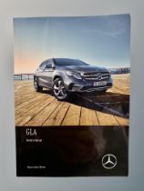 Ten Mercedes-Benz Driver's Manuals/Owner Booklets in Original Wallets : All GLA models.