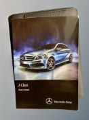 Ten Mercedes-Benz Driver's Manuals/Owner Booklets in Original Wallets : All A-Class.
