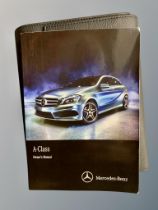 Ten Mercedes-Benz Driver's Manuals/Owner Booklets in Original Wallets : All A-Class.