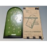 A vintage Corinthian 21S Silenta model bagatelle in original box