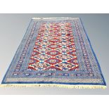 A Lahore Bokhara rug,