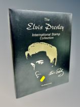 An Elvis Presley international stamp collection in album