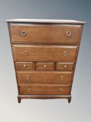 A Stag Minstrel chest of seven drawers