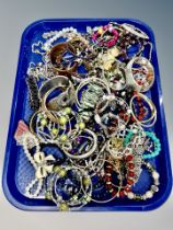 A quantity of bracelets and bangles