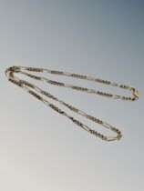 A 9ct gold necklace, length 48cm CONDITION REPORT: 6.