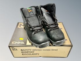 A pair of Emma safety boots size 43