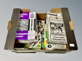 A collection of 1960's and later Newcastle United football programmes