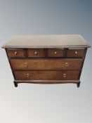 A Stag Minstrel six drawer low chest