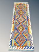 A Chobi kilim runner,