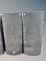 A large pair of RCF floor standing speakers CONDITION REPORT: Sold as seen and
