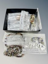 A box of designer necklaces, Hultquist, MIlor,