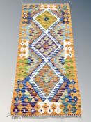 A Chobi kilim runner,