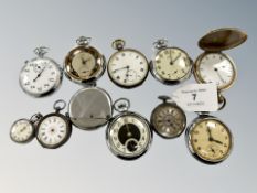 A collection of pocket watches and fob watches to include Ingersoll ltd, Smiths Empire,