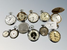 A collection of pocket watches and fob watches to include Ingersoll ltd, Smiths Empire,