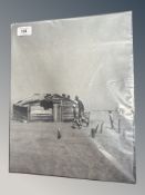 Arthur Rothstein - Dust Storm, Cimarron County, Oklahoma 1936, a later reproduction photograph,