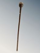 A 20th century Zulu knobkerrie length 77 cm