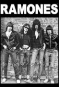 A collection of posters, The Killers, Ramones,