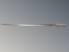 An early 19th century light cavalry sabre, length 96 cm,