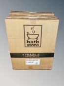 Six boxed bath store chrome towel rails 600 mm x 686 mm