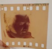 Vintage 35mm Kodak negative of Elvis Presley,