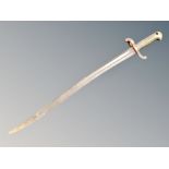 A French model 1866 Chassepot bayonet length 68 cm