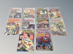 Marvel Comics : The Fantastic Four issues 27, 31, 32, 35, 41 (2), 42, 52, 53, 66,