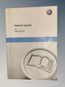 Ten VW Up! Driver's Manuals/Owner Booklets in Original Wallets.