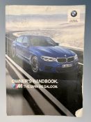 Ten BMW Driver's Manuals/Owner Booklets in Original Wallets : All X5 and 5 Series models.