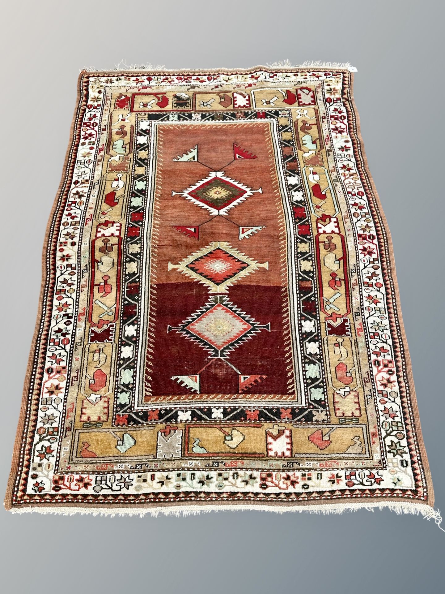 A Melas rug, Anatolia,