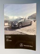 Ten Mercedes-Benz C-Class Driver's Manuals/Owner Booklets in Original Wallets.