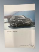 Ten Audi A3/S3 Driver's Manuals/Owner Booklets in Original Wallets.