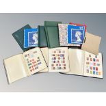 A good collection of stamps, well-presented in eleven albums, includes World stamps, British stamps,