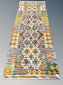 A Chobi kilim runner 250 cm x 87 cm