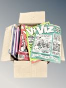 A collection of Viz comics and annuals (Q)