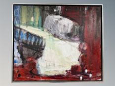 Danish School : Abstract study, oil on canvas,