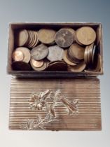 A quantity of British pre decimal copper coins