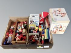 Two boxes of Danish Christmas decorations,