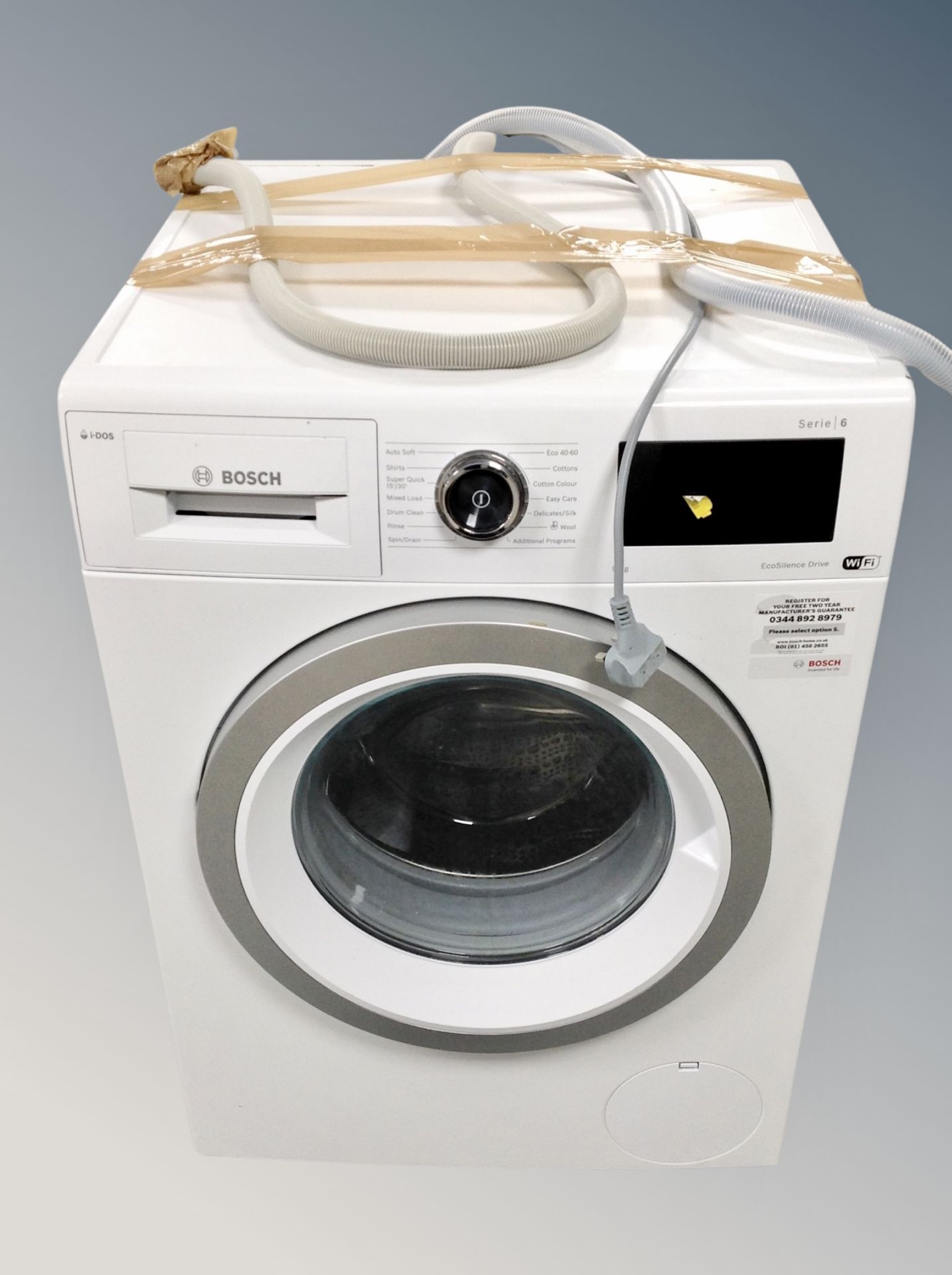 A Bosch Serie 6 washing machine