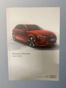 Ten Audi A3/S3 Driver's Manuals/Owner Booklets in Original Wallets.