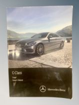 Ten Merceedes-Benz C-Class Driver's Manuals/Owner Booklets in Original Wallets.