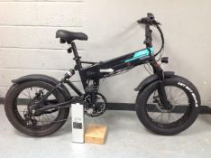 A Fiido M-Pro electric bike with charger and battery (Af) CONDITION REPORT: Battery