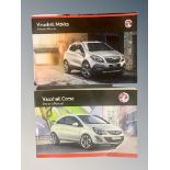 Ten Vauxhall Driver's Manuals/Owner Booklets in Original Wallets : 5 x Corsa and 5 x Mokka.