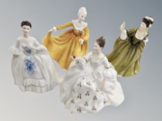 Four Royal Doulton figures - My Love HN 2339, Kelly HN 2478,