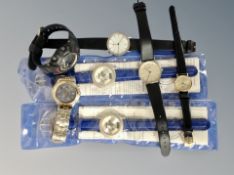 A group of Gent's watches including Bosch, Samsung,