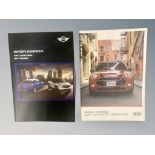 Ten Mini Driver's Manuals/Owner Booklets in Original Wallets : 5 x Mini and 5 x Mini Countryman.
