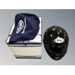 An Arai motorcycle helmet size L